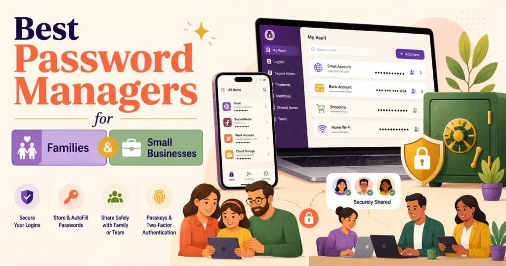 best password manager for families