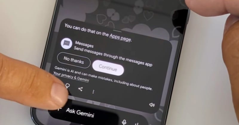 Google's Gemini lets strangers send messages from your locked Android phone