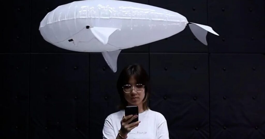 This floating AI robot looks like it escaped a Studio Ghibli film, and that's exactly the point